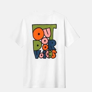 Outdoor Voices OV Graphic Tee Size Small